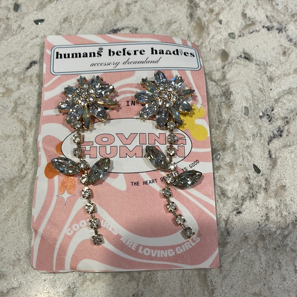 1’ x 3” costume earrings